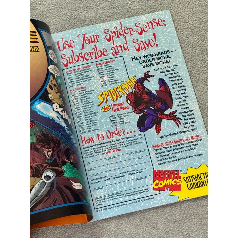 Wolverine Gambit Victims #1 Marvel Comics 1995 Tim Sale X-Men Special Event